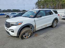 Ford salvage cars for sale: 2021 Ford Explorer xlt