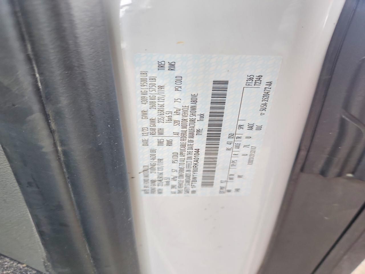 2024 Ford Transit T-350