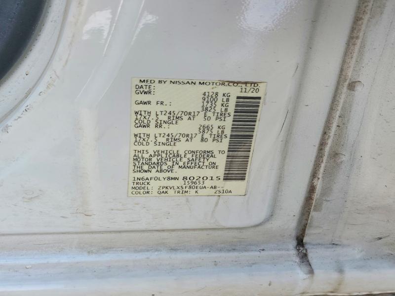 2021 Nissan NV 2500 Delivery Van
