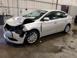 Salvage cars for sale from Copart Ham Lake, MN: 2013 Nissan Sentra s