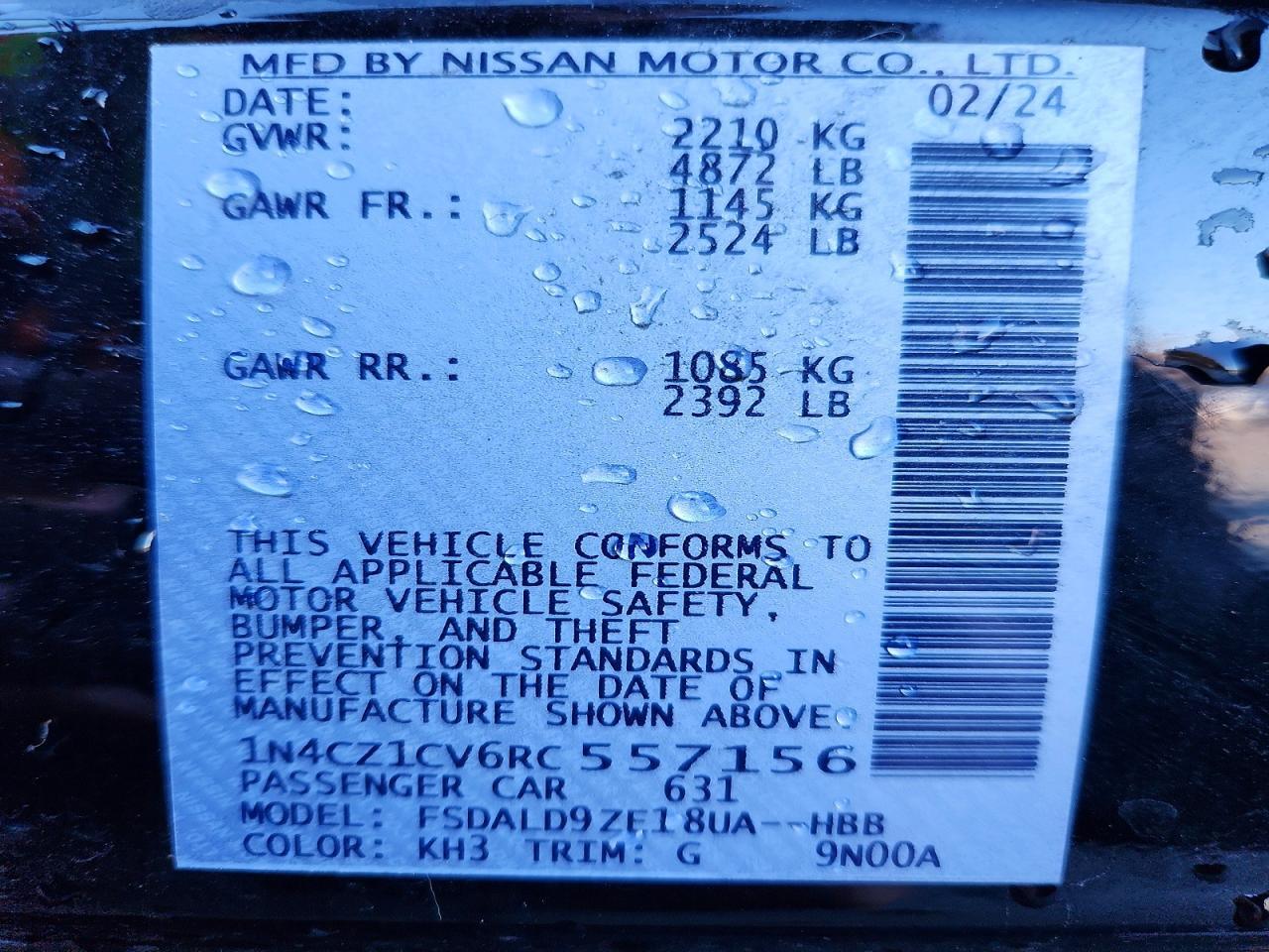 2024 Nissan Leaf sv Plus