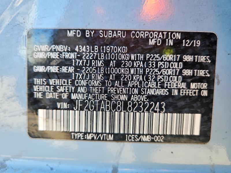 2020 Subaru Crosstrek