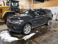 Salvage cars for sale from Copart Anchorage, AK: 2023 Ford Expedition max King Ranch