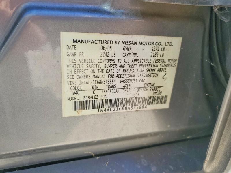 2008 Nissan Altima 2.5