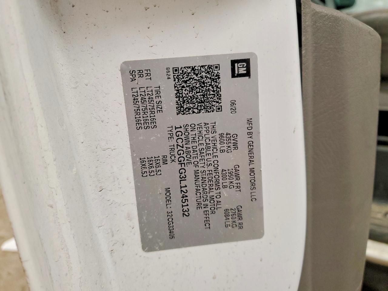 2020 Chevrolet Express G3500