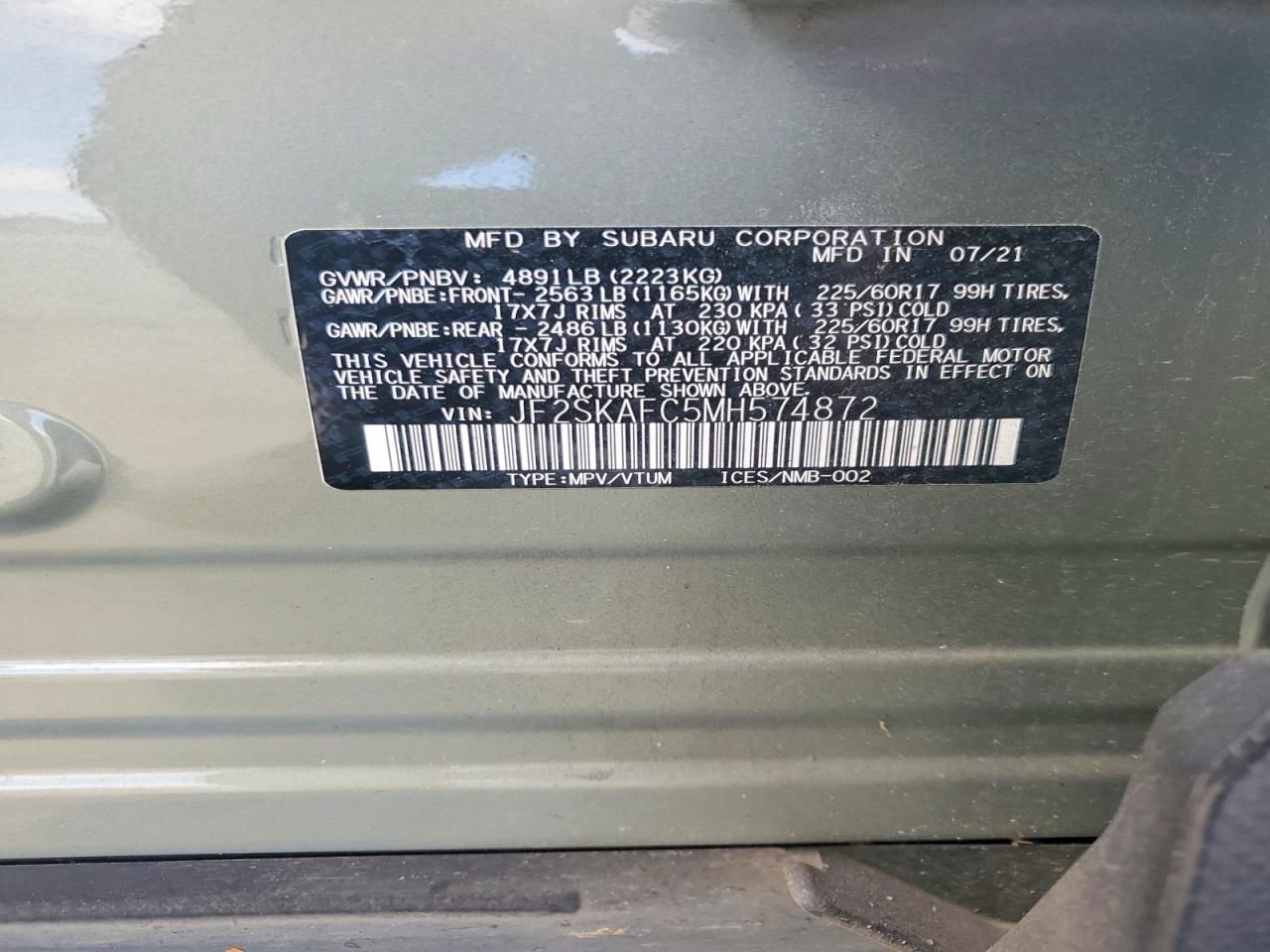 2021 Subaru Forester Premium