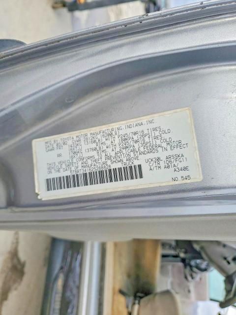 2002 Toyota Tundra Access cab