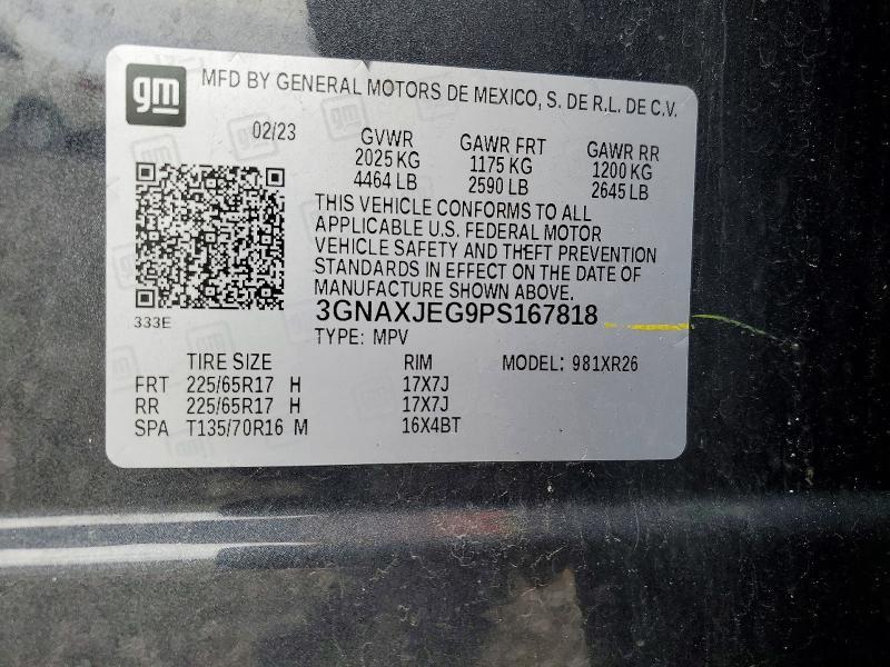 2023 Chevrolet Equinox lt
