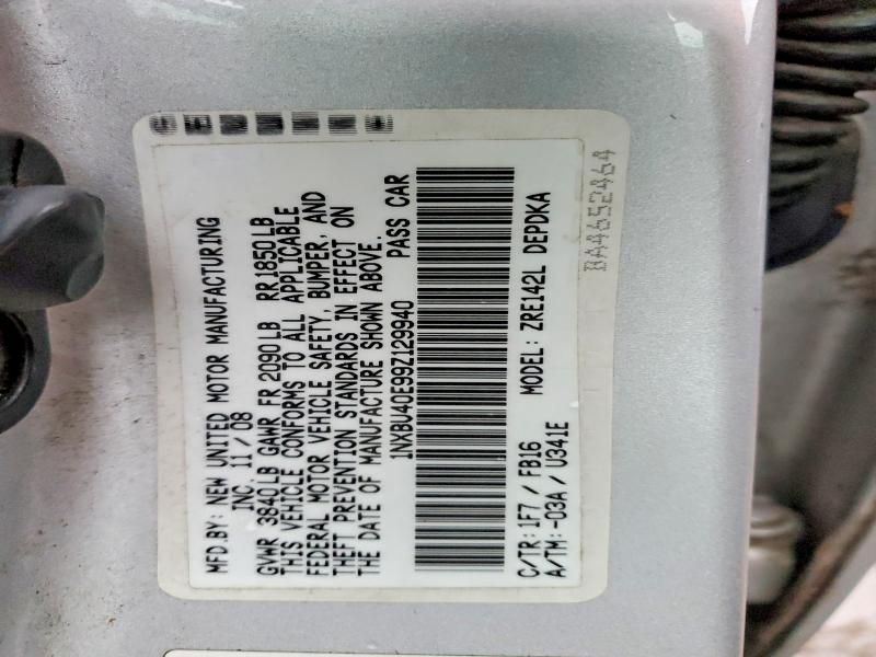 2009 Toyota Corolla Base