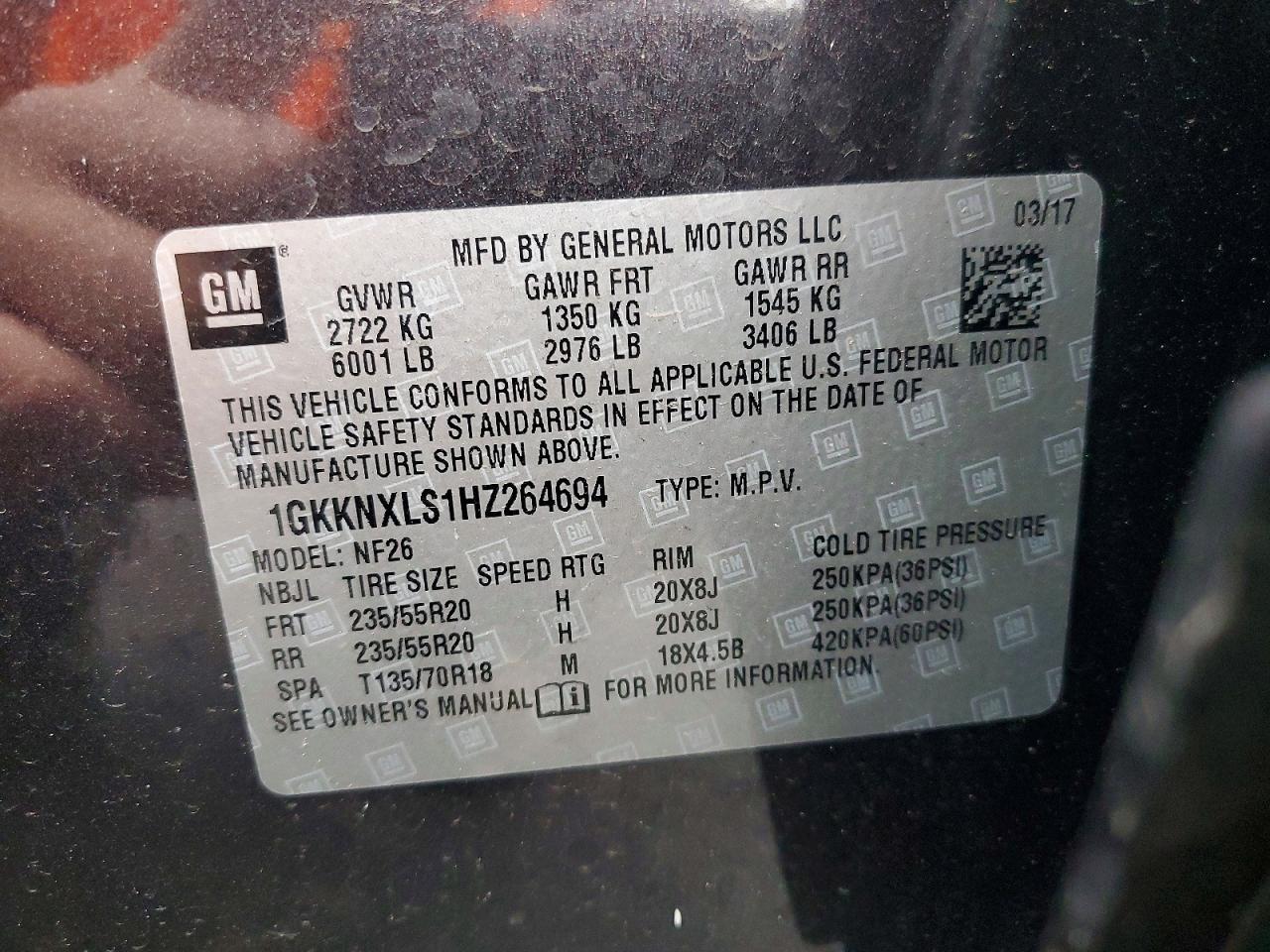 2017 GMC Acadia Denali