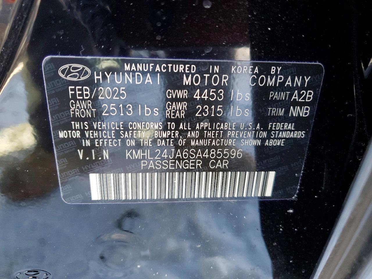 2025 Hyundai Sonata se