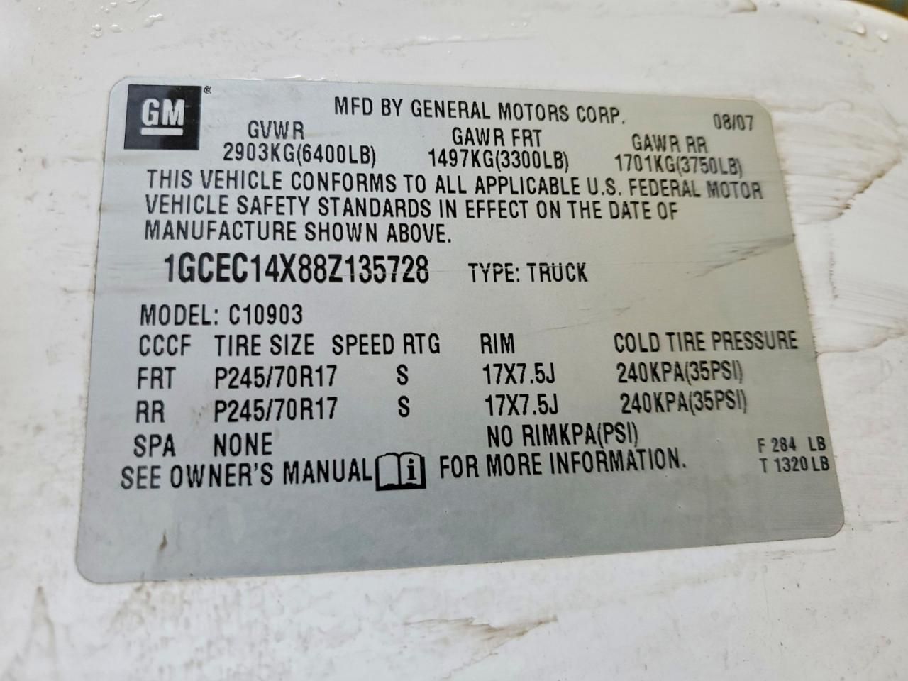 2008 Chevrolet Silverado Utility / Service Truck