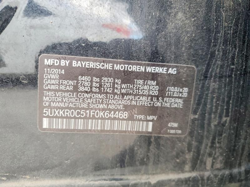 2015 BMW X5 Xdrive35i