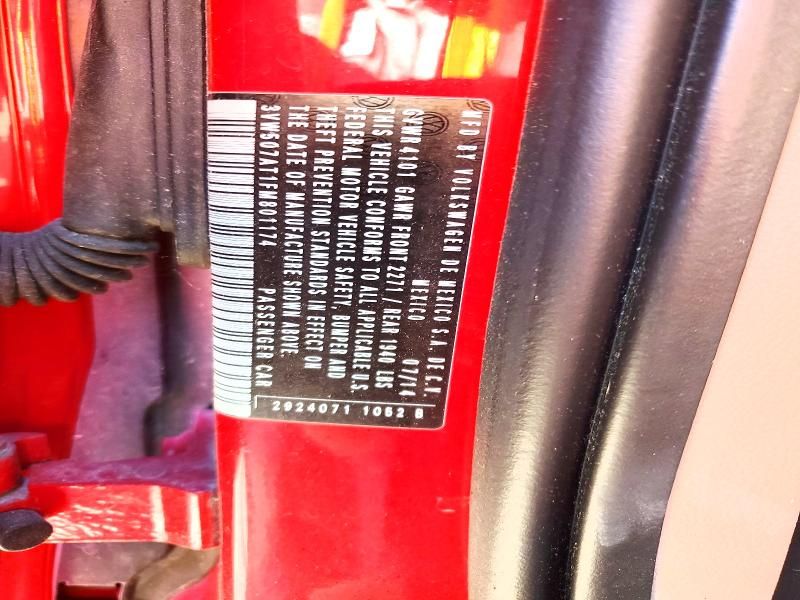 2015 Volkswagen Beetle 1.8t