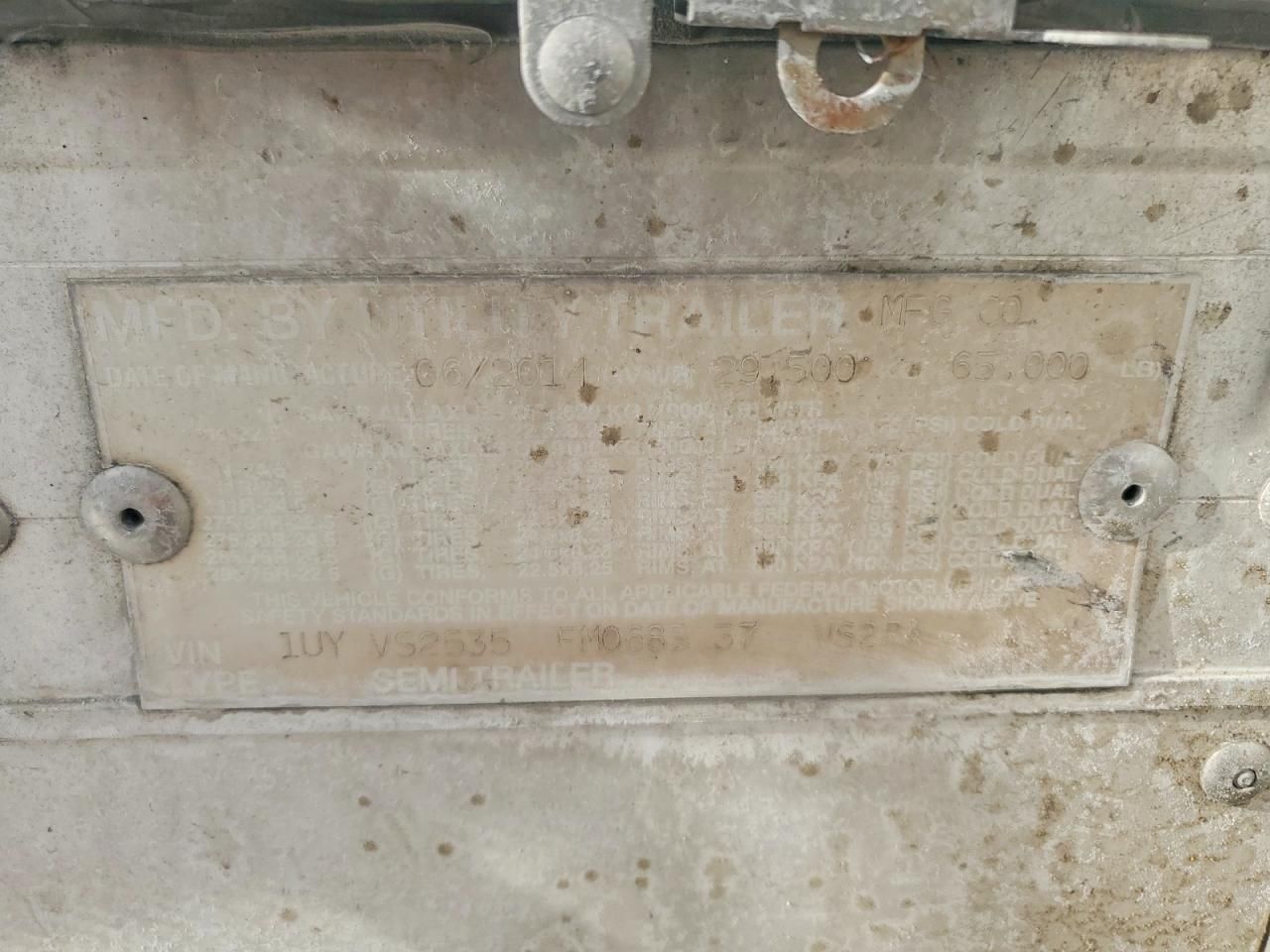 2015 Utility VS2RA Refrigerated Van Trailer