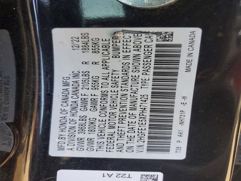 2023 Honda Civic si