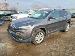 Jeep salvage cars for sale: 2015 Jeep Cherokee Limited