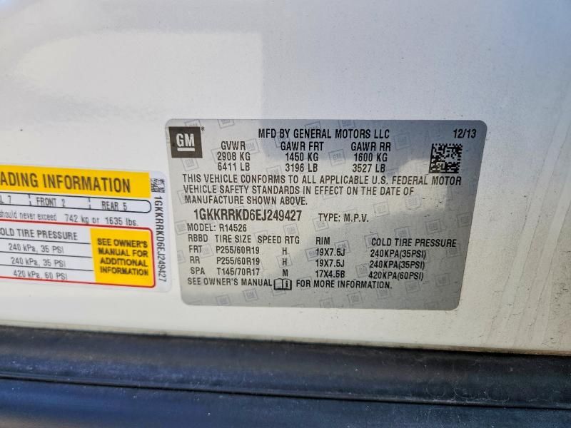 2014 GMC Acadia Slt-1