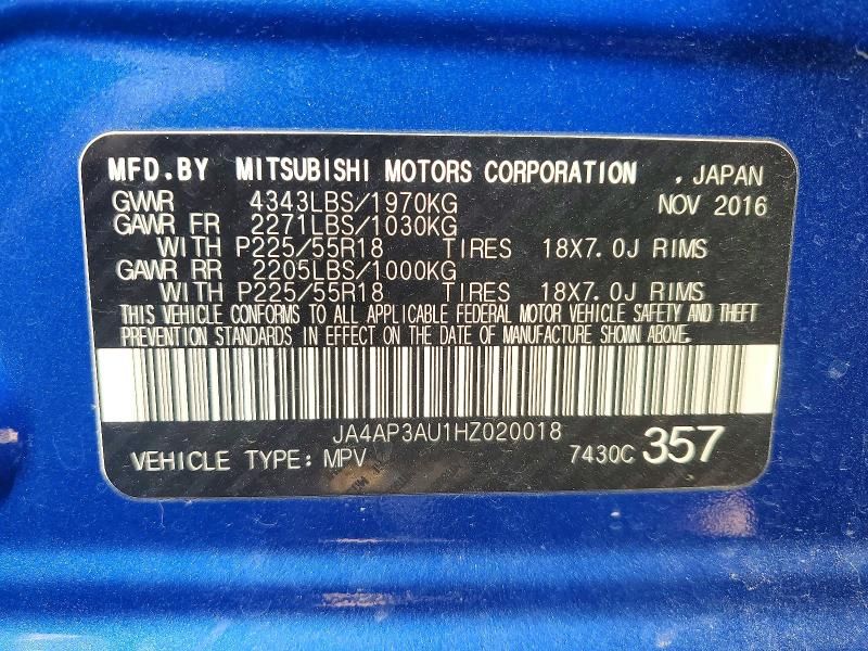 2017 Mitsubishi Outlander Sport es