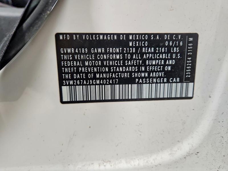 2016 Volkswagen Jetta s