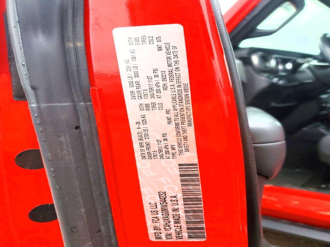 2021 Jeep Wrangler Sport