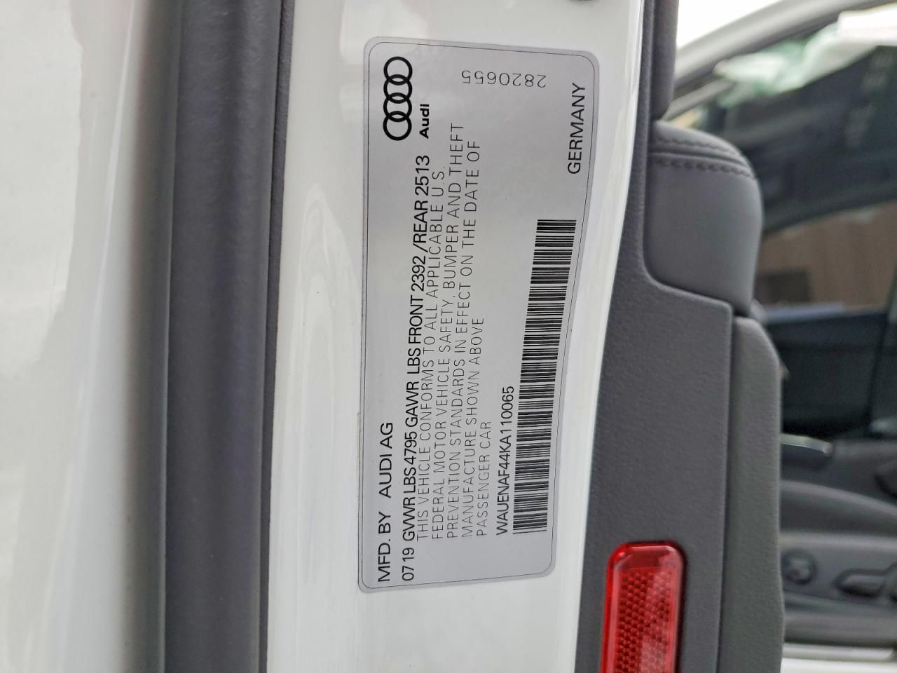 2019 Audi A4 Premium Plus