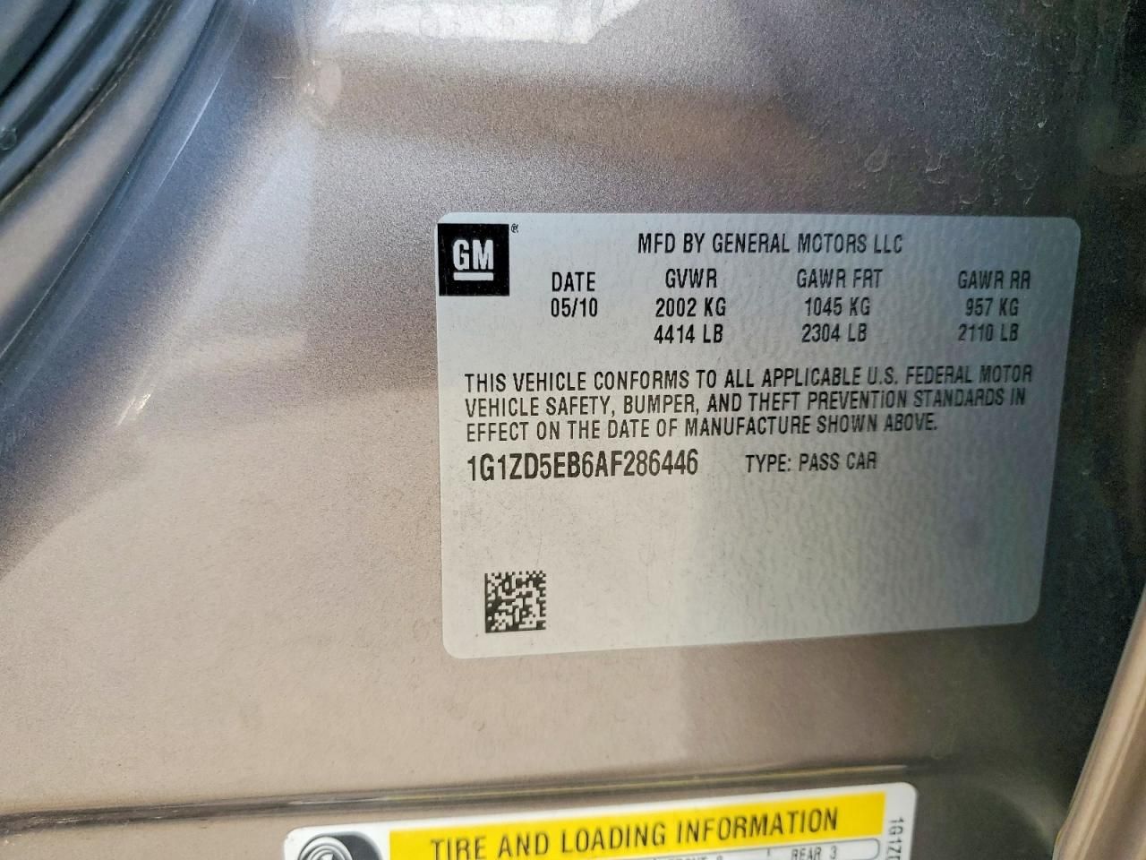 2010 Chevrolet Malibu 2LT