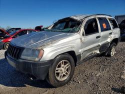 Jeep salvage cars for sale: 2004 Jeep Grand Cherokee Laredo