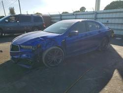 Acura salvage cars for sale: 2018 Acura Tlx Tech+a