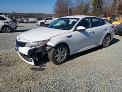 KIA Optima salvage cars for sale: 2018 KIA Optima lx