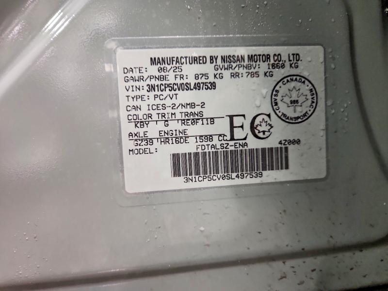 2025 Nissan Kicks Play sv