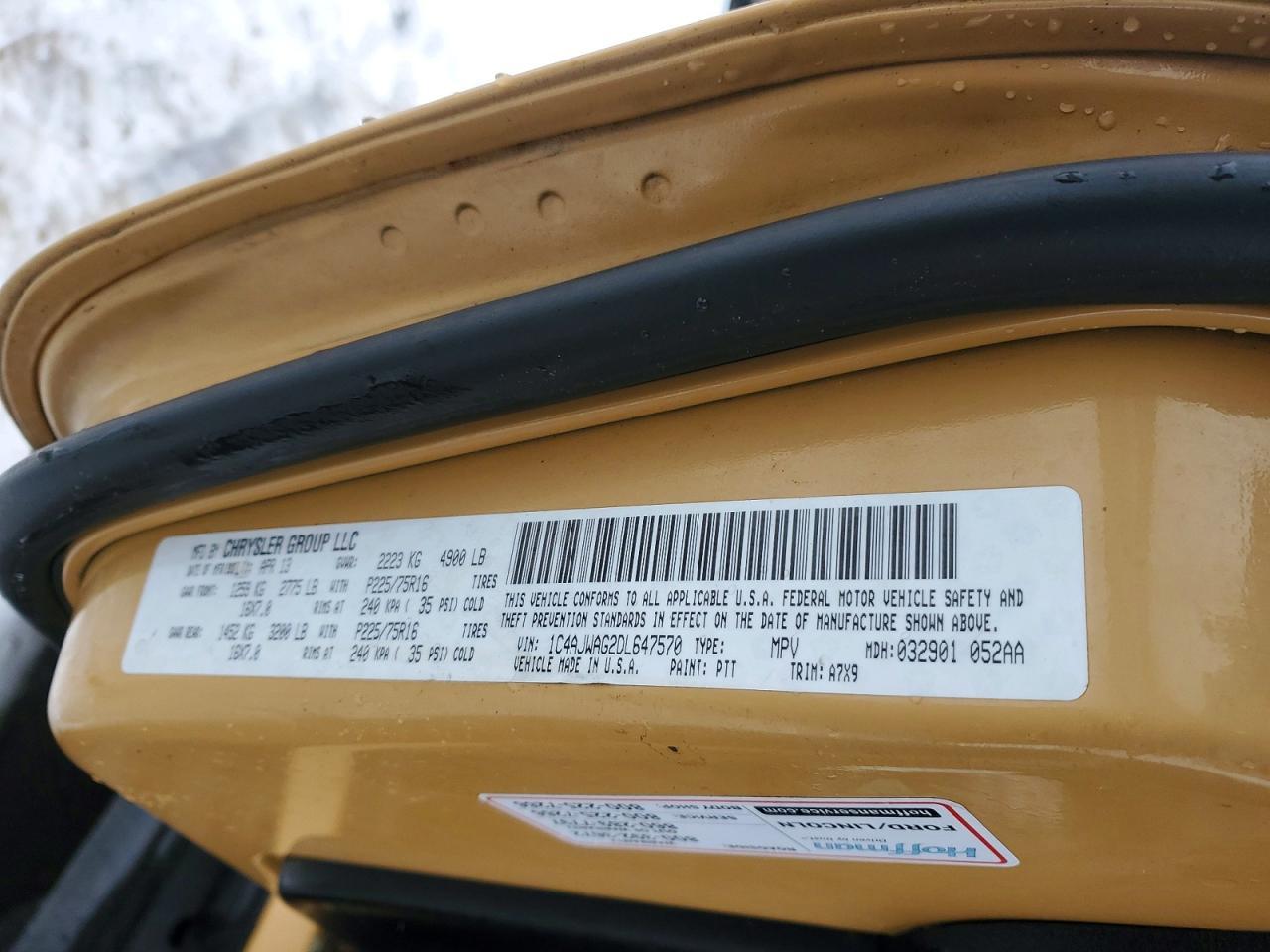 2013 Jeep Wrangler Sport