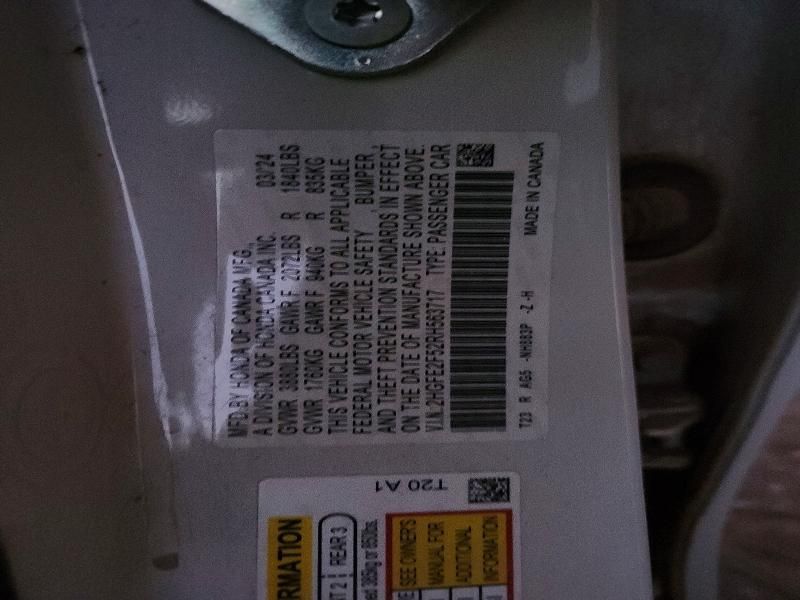 2024 Honda Civic Sport