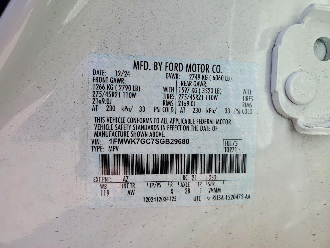 2025 Ford Explorer st