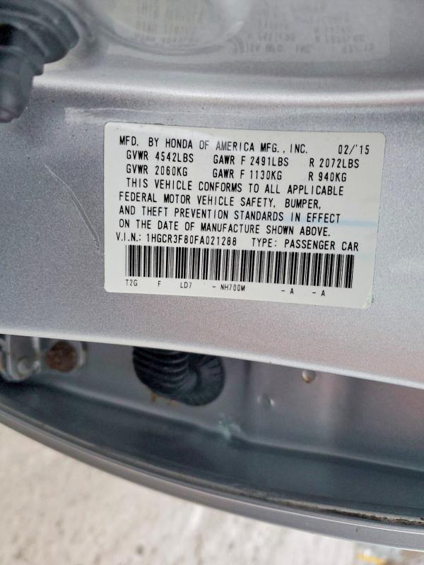 2015 Honda Accord exl