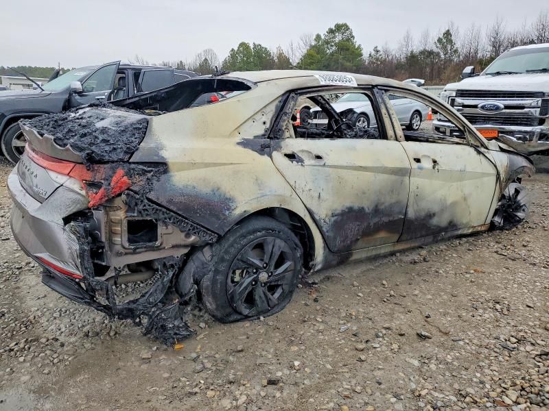 2023 Hyundai Elantra Blue