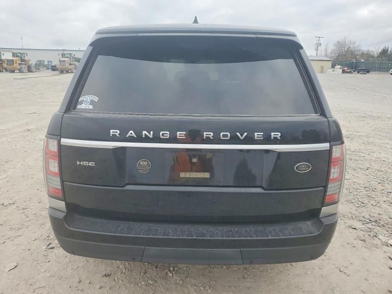 2017 Land Rover Range Rover hse