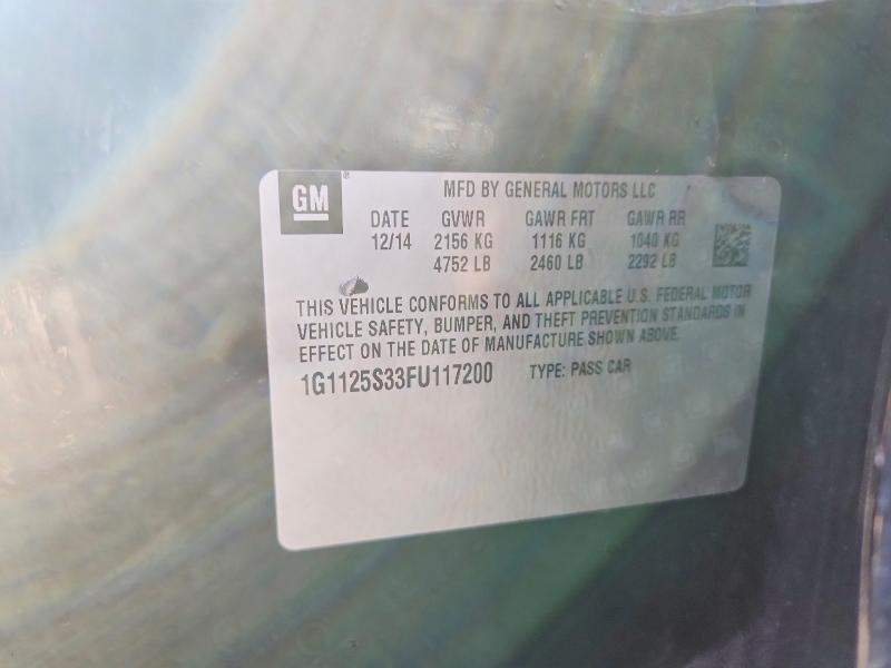 2015 Chevrolet Impala lt