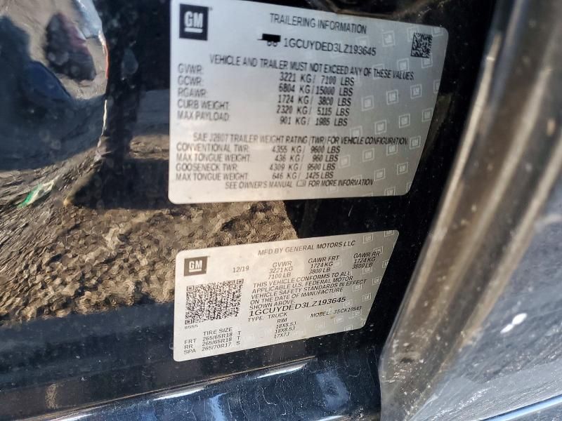 2020 Chevrolet Silverado K1500 lt