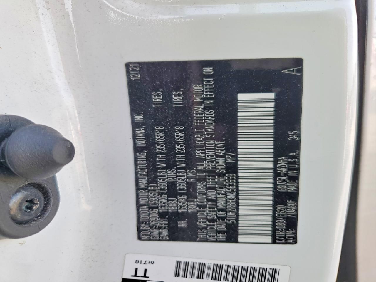 2022 Toyota Highlander xle