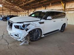Infiniti salvage cars for sale: 2023 Infiniti Qx80 Sensory