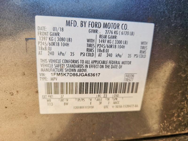 2018 Ford Explorer xlt