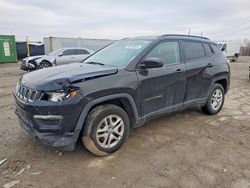 Jeep salvage cars for sale: 2018 Jeep Compass Sport