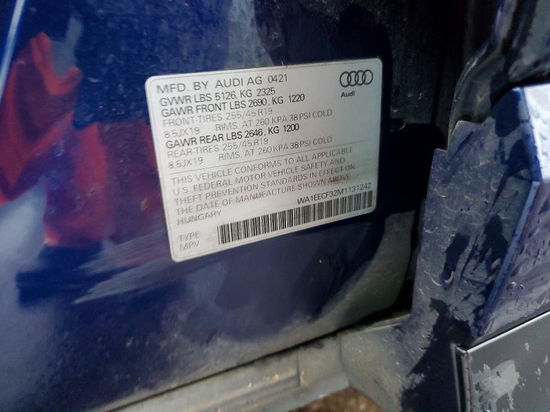 2021 Audi Q3 Premium Plus s Line 45