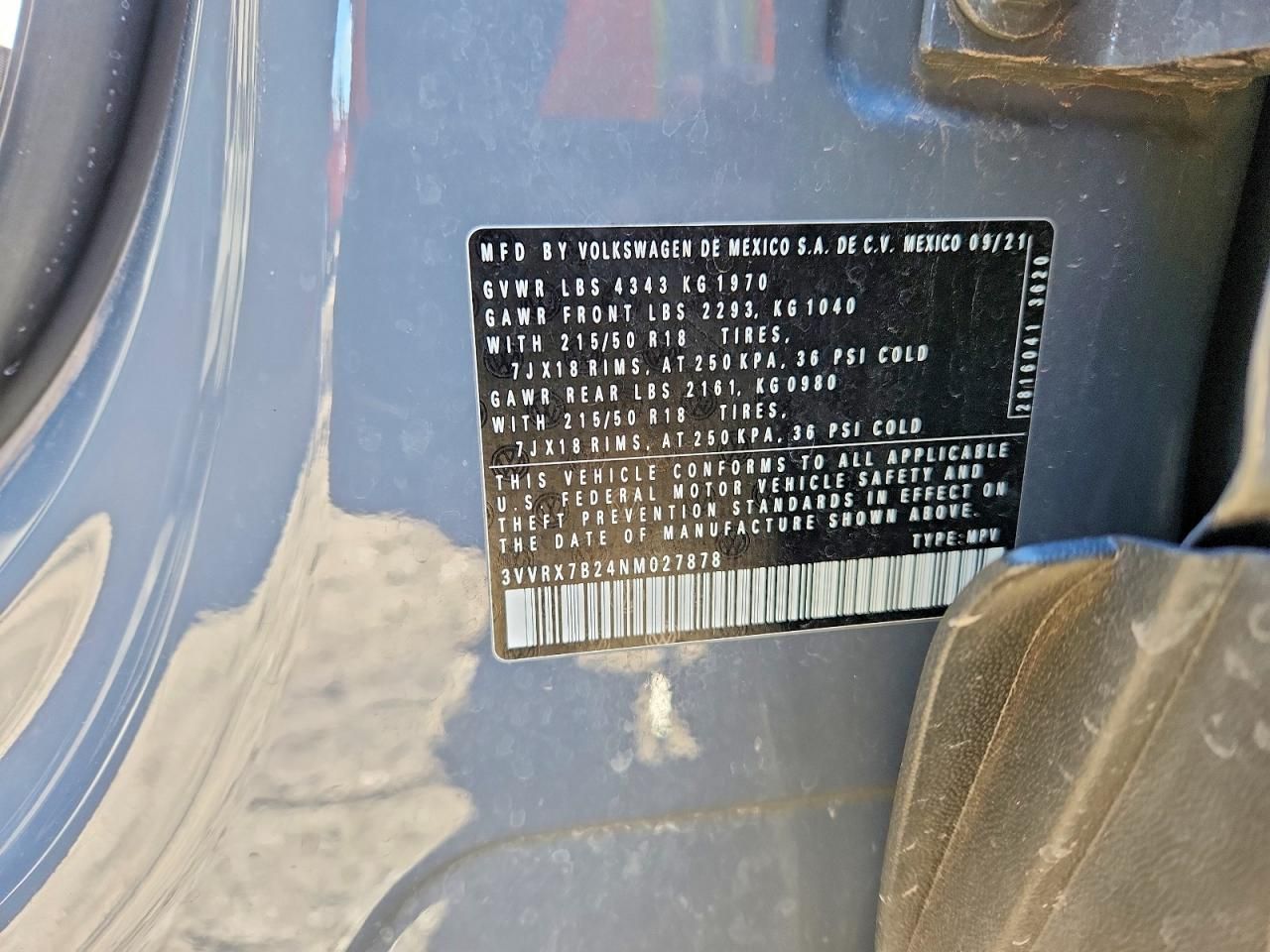 2022 Volkswagen Taos se