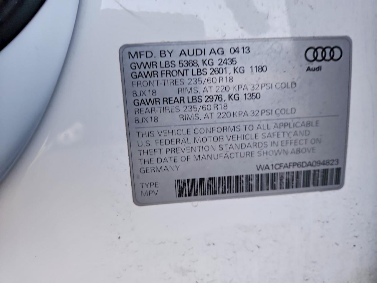 2013 Audi Q5 Premium