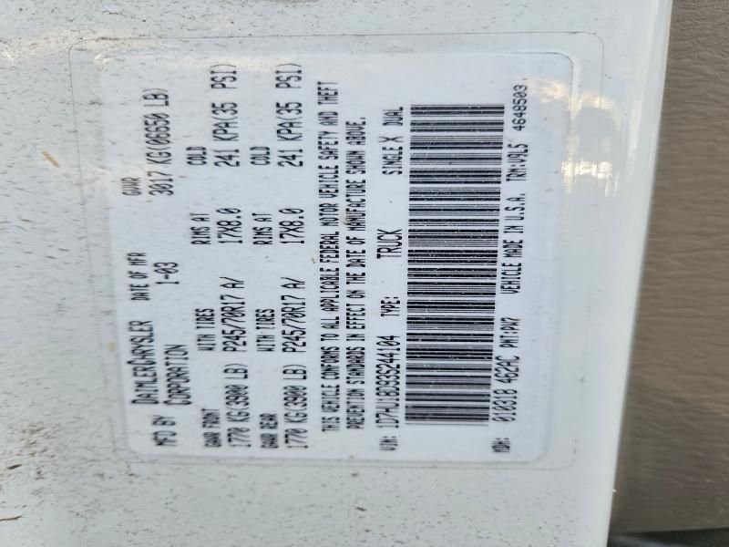 2003 Dodge Ram 1500 st