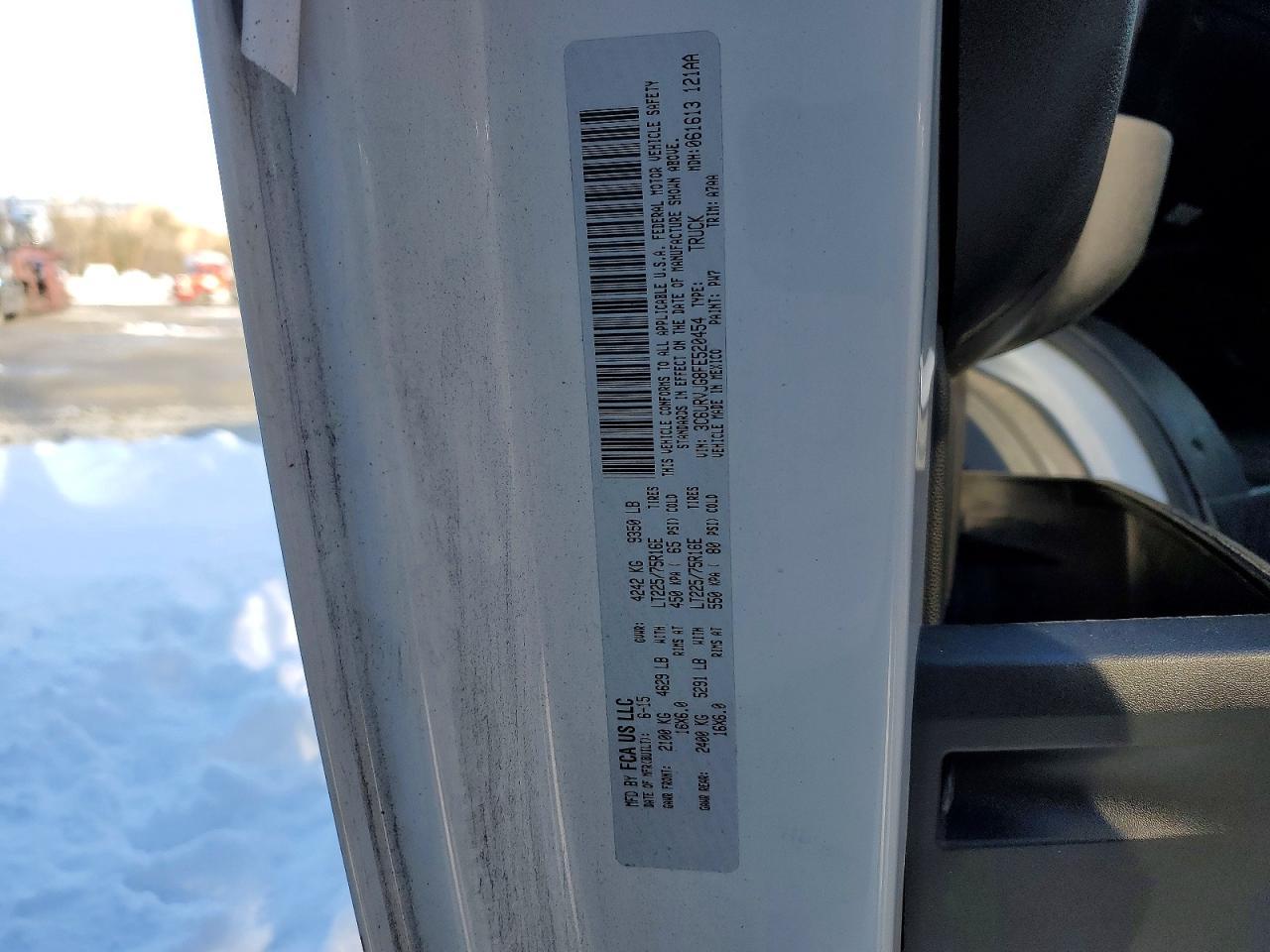 2015 Dodge RAM Promaster 3500 3500 High