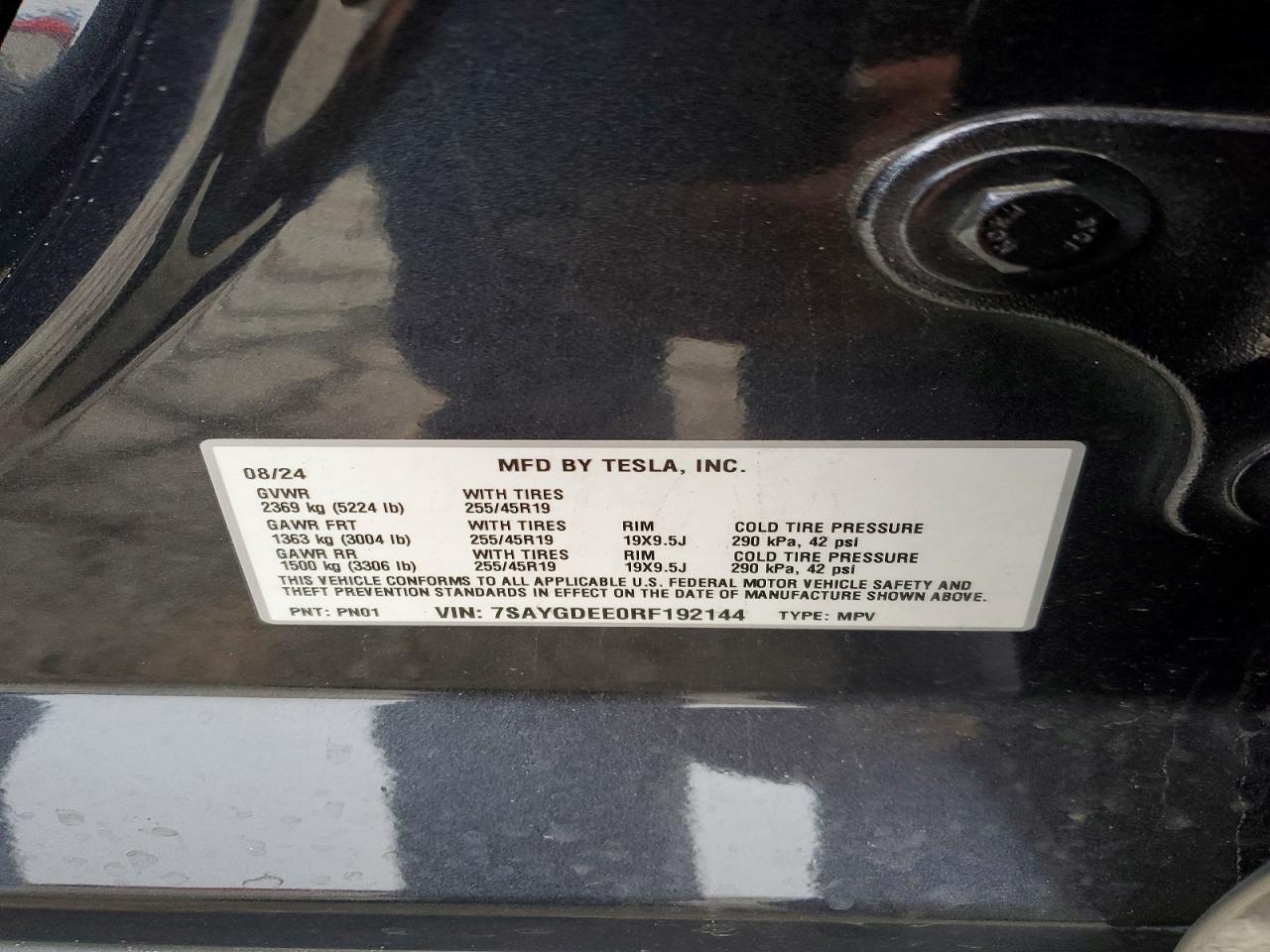 2024 Tesla Model y
