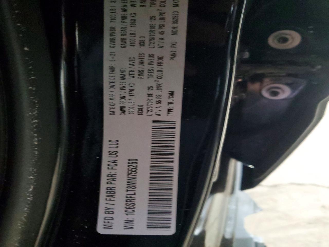 2021 Dodge Ram 1500 Rebel